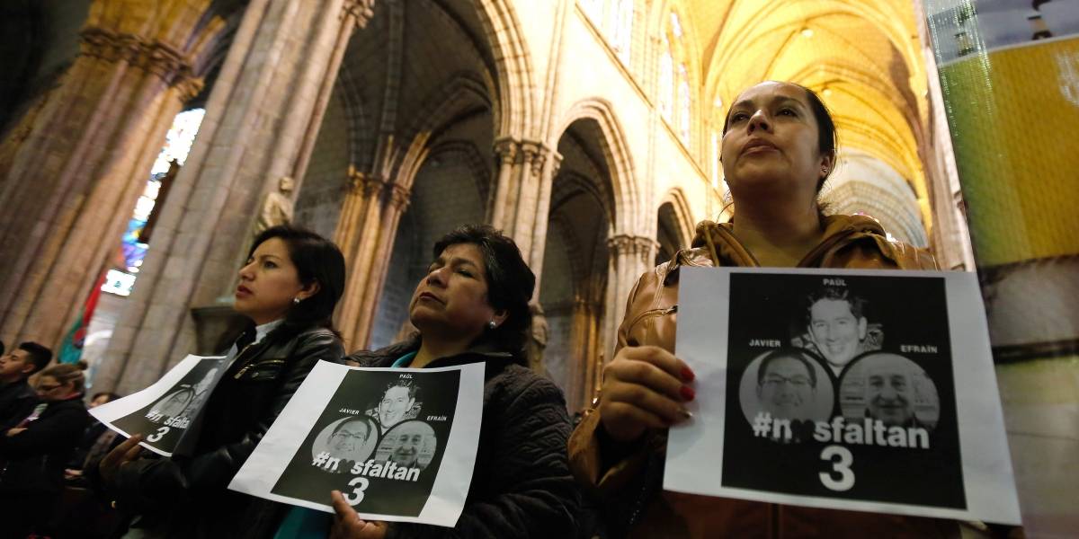 Autoridades colombianas examinan presuntas imágenes de periodistas ecuatorianos