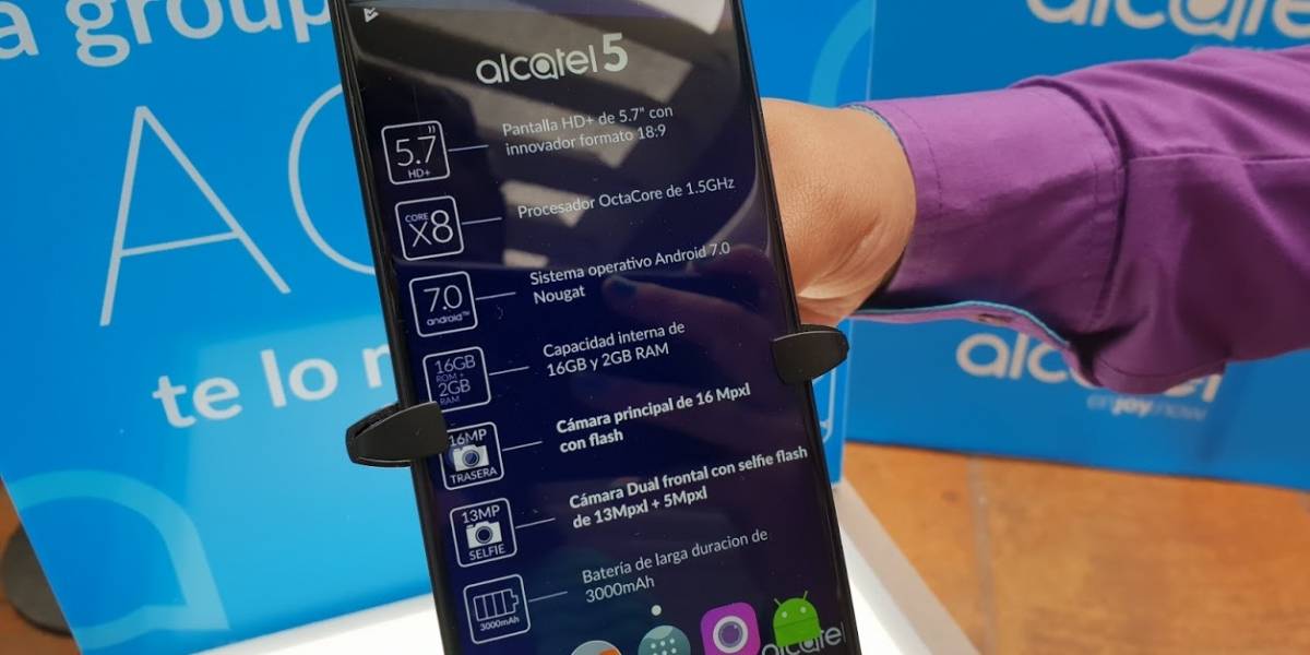 Alcatel lanza sus nuevos equipos equipos 5, 3 y 1 en Colombia: este es su precio y disponibilidad