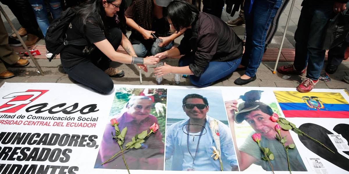 Confirma Ecuador muerte de equipo periodístico secuestrado Confirma Ecuador muerte de equipo periodístico secuestrado