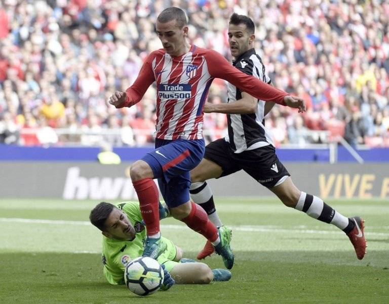 Griezmann colaboró con una anotación