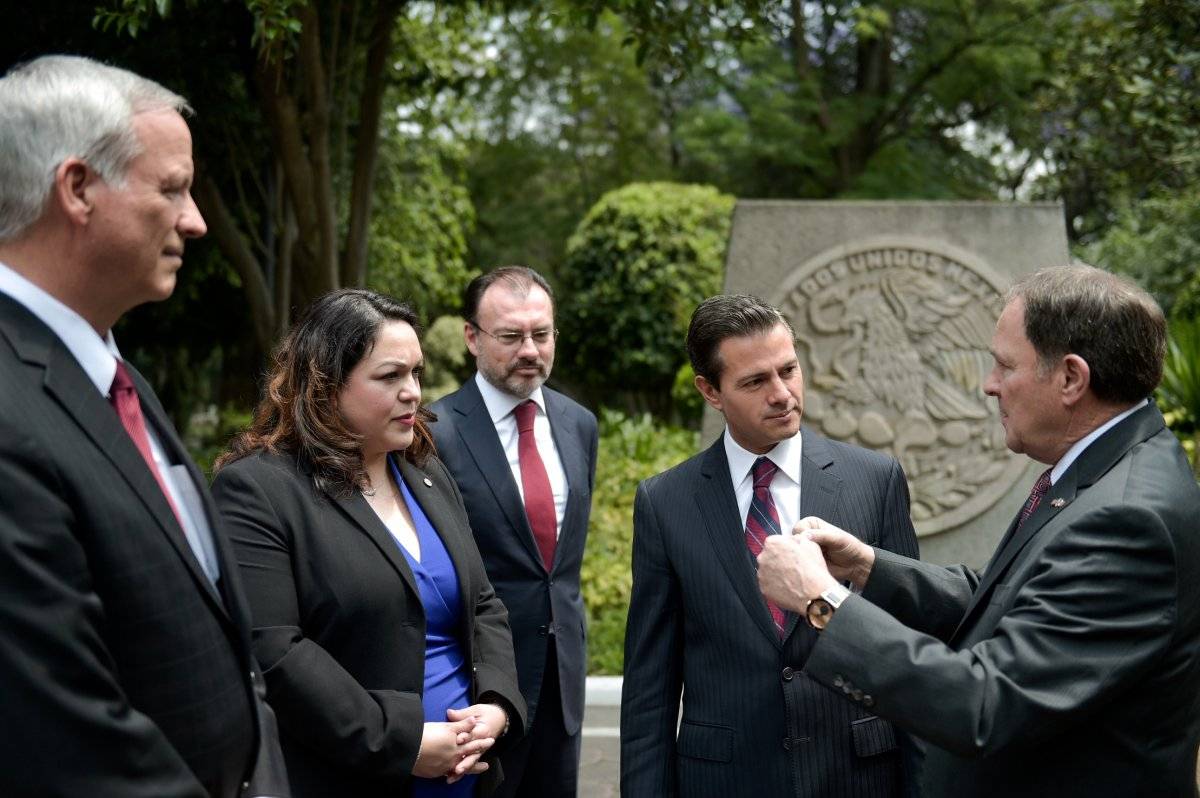 Gary Herbert Utah con Peña Nieto