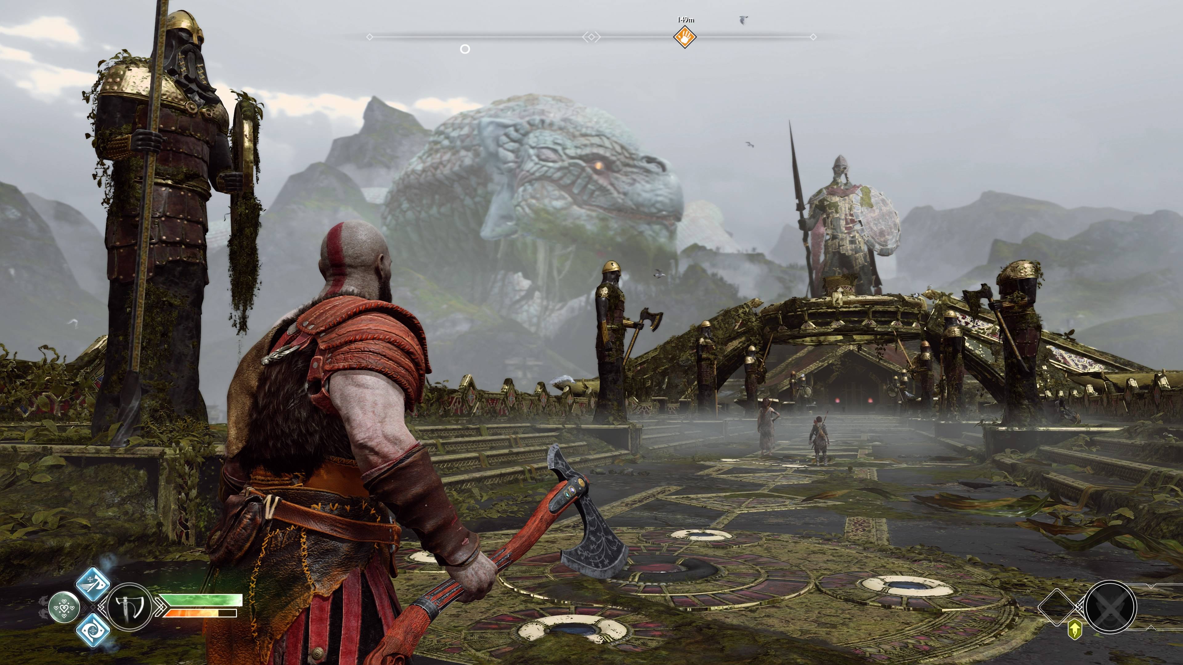 God of War paisaje God of War paisaje