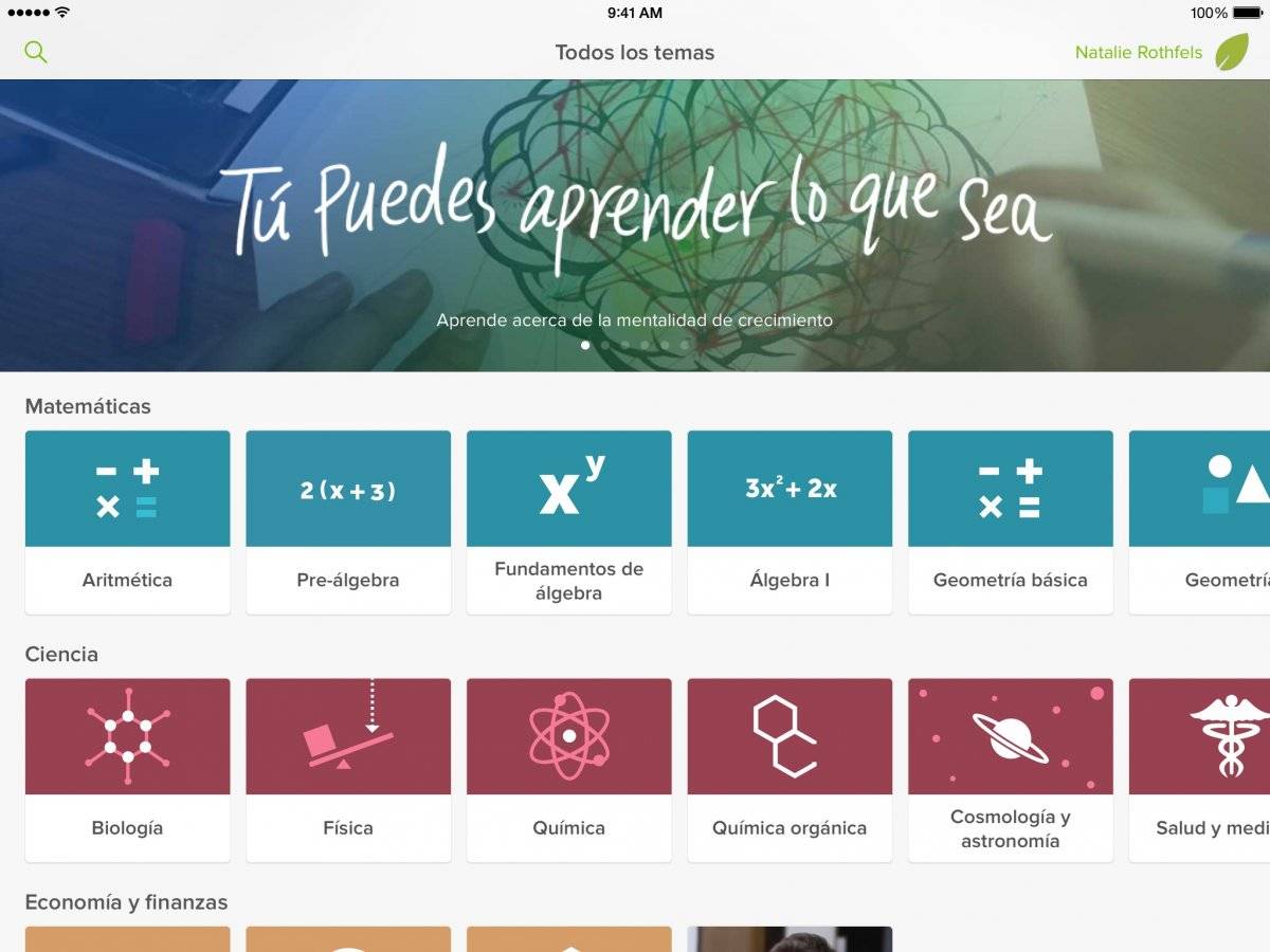 Khan Academy educacion online