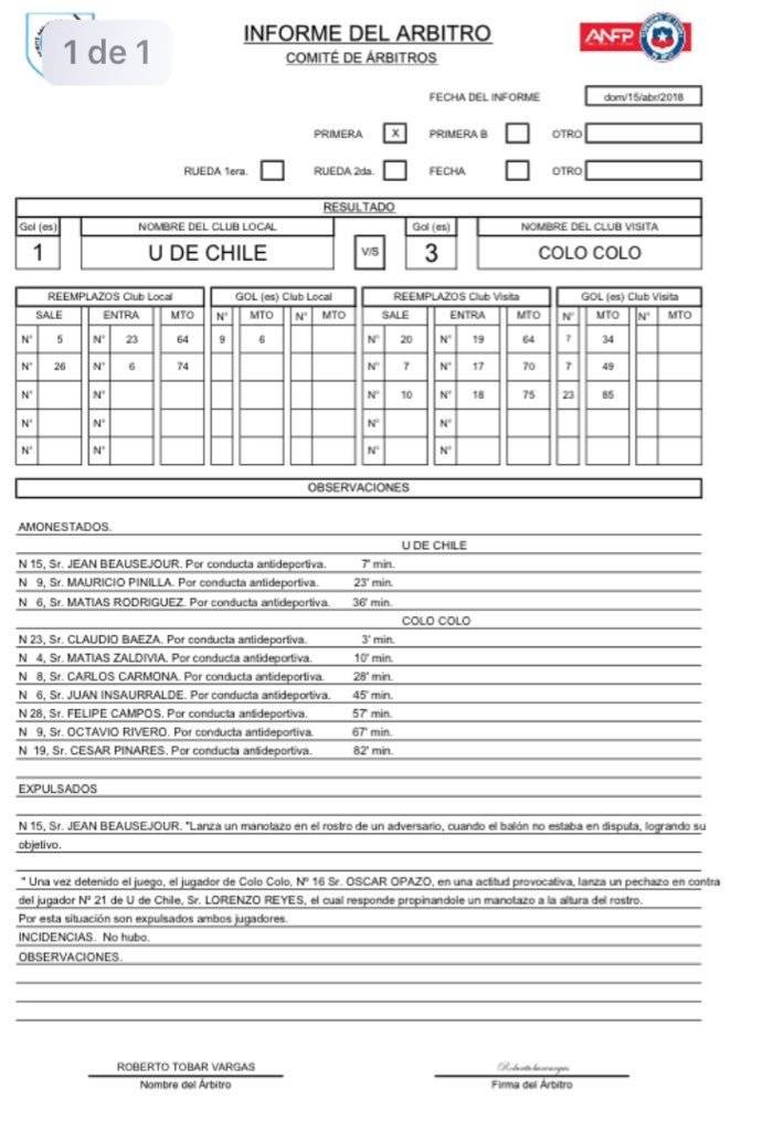 Informe Superclásico