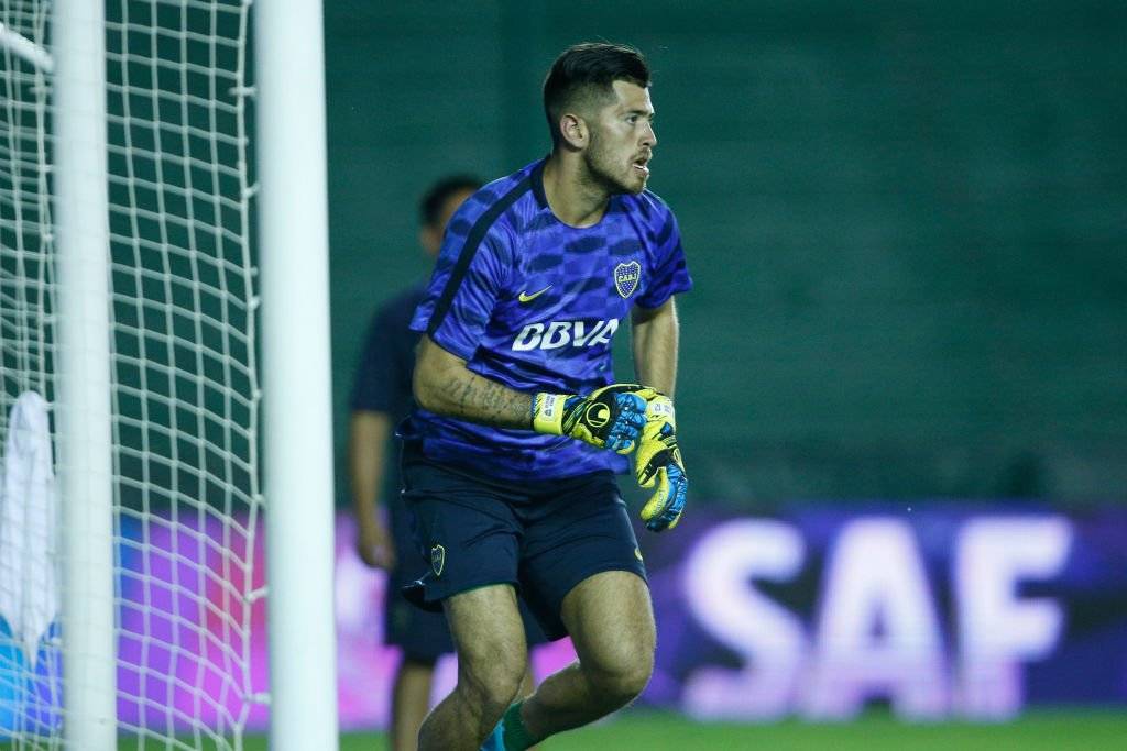 Agustín Rossi, de 22 años, viene siendo el meta titular de Boca Juniors / Foto: Getty Images
