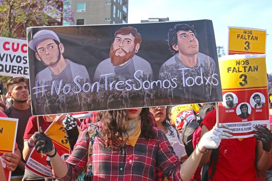 Alistan nueva movilización por estudiantes desaparecidos