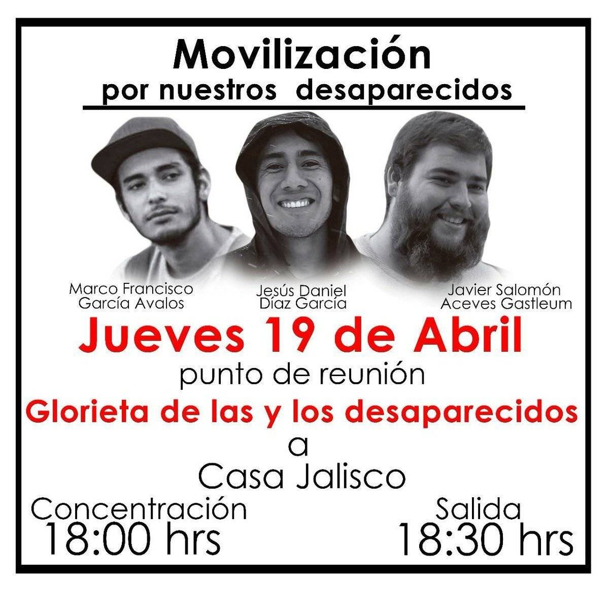 Alistan nueva movilización por estudiantes desaparecidos