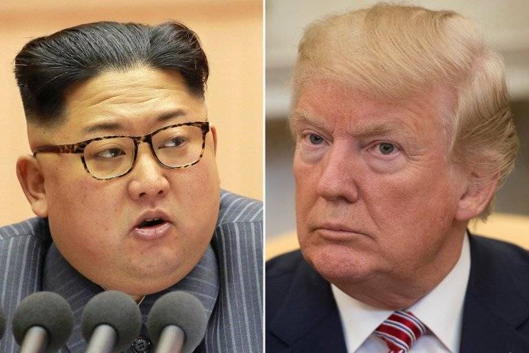 Kim Jong-un y Donald Trump