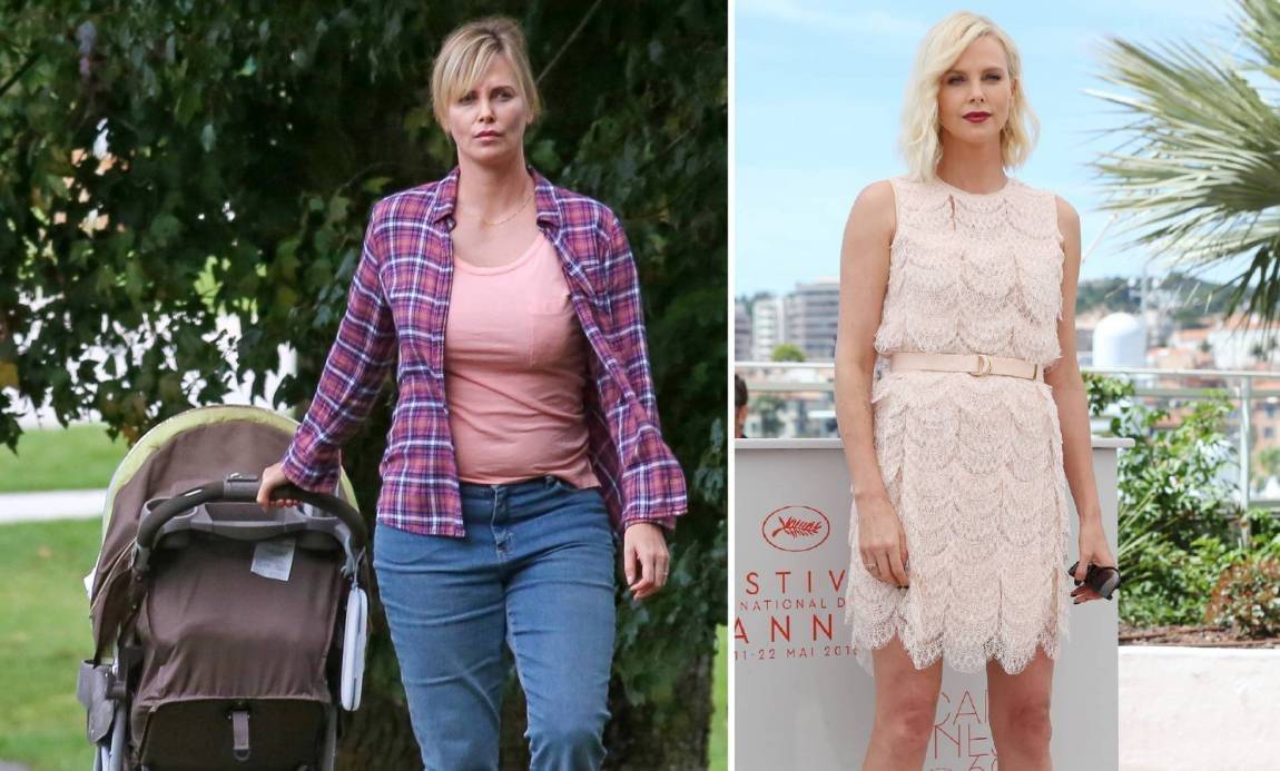 Charlize antes y después