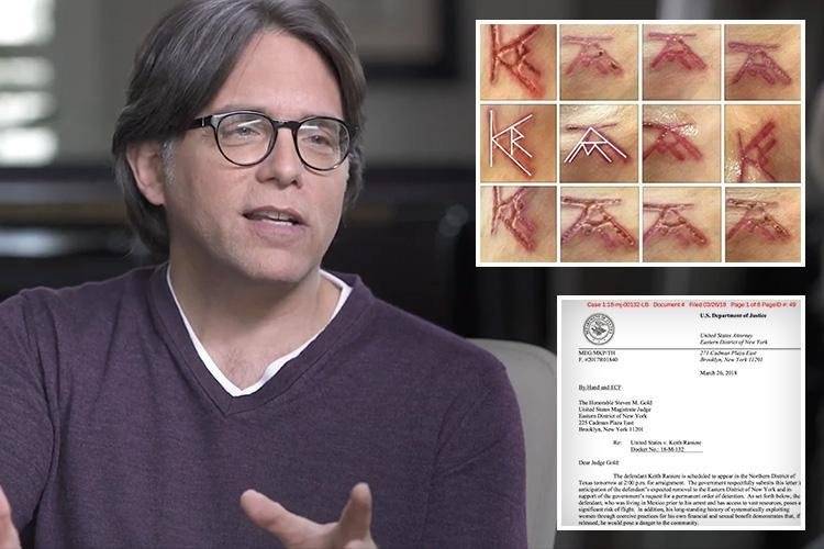 Keith Raniere y marcas de la sect