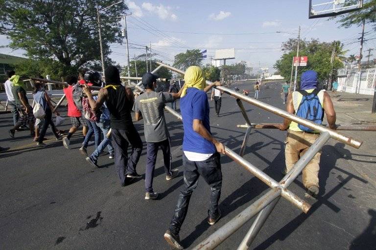 manifestaciones en Nicaragua