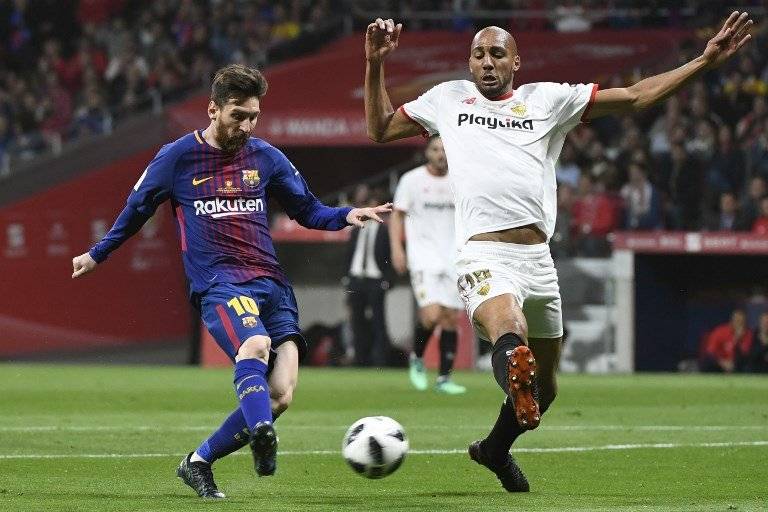 Steven N’Zonzi en la final de Copa del Rey