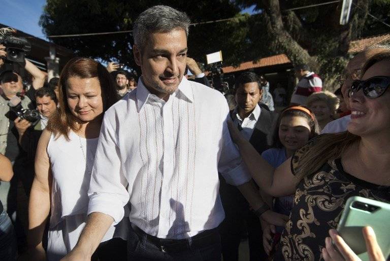 Mario Abdo Benítez, candidato paraguayo