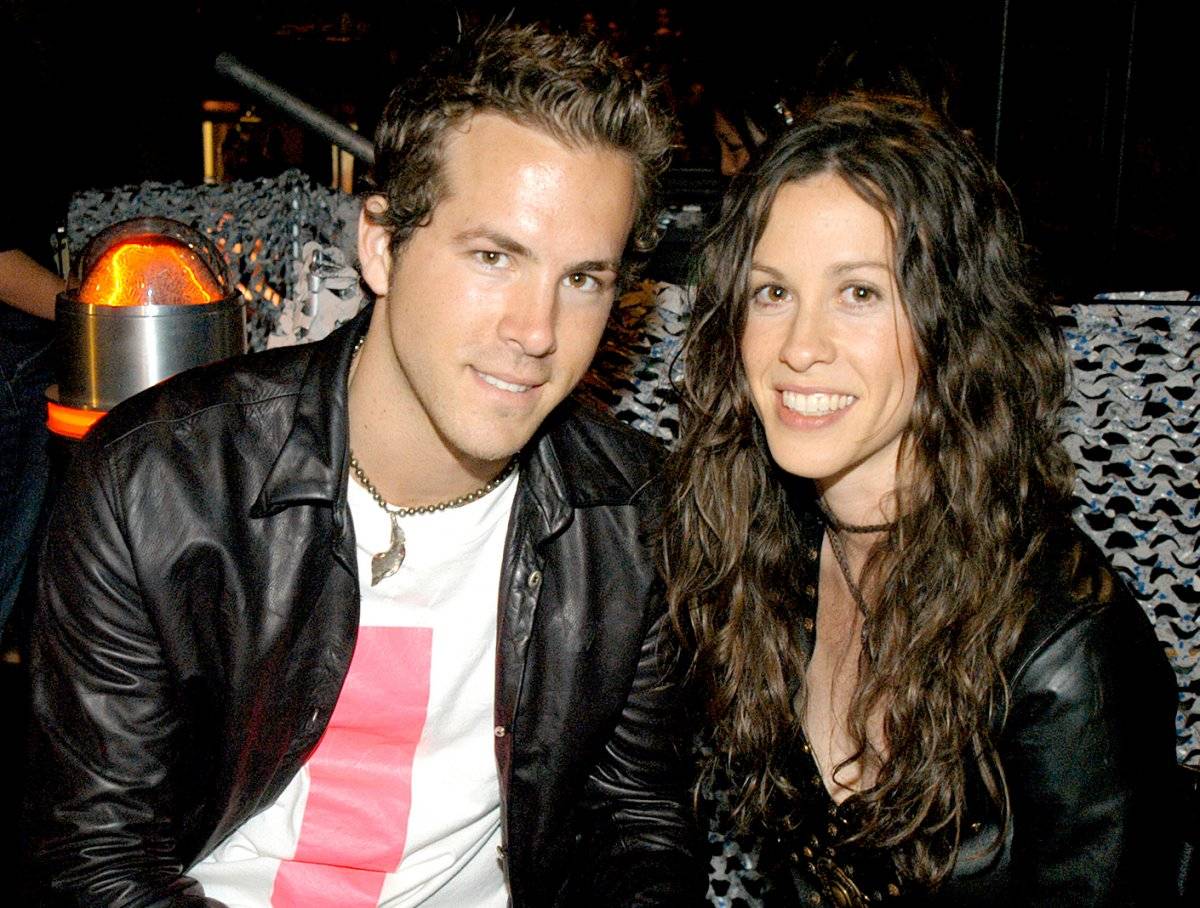 Alanis Morissette y Ryan Reynolds