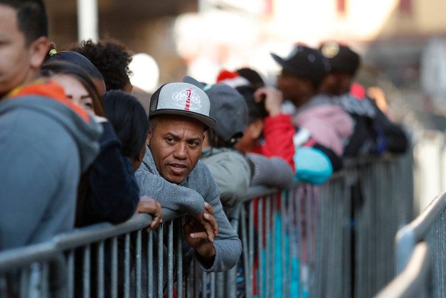 Migrantes en registro