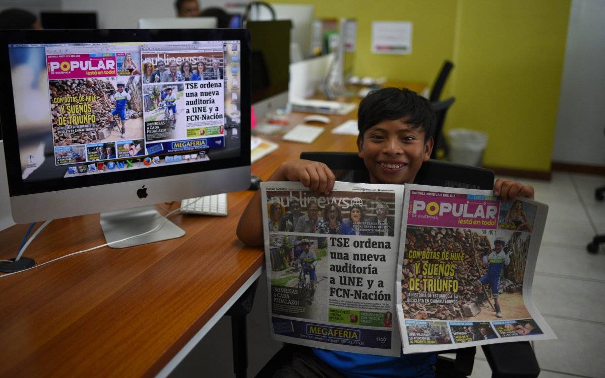Publinews y Diario El Popular le hicieron su primera publicación