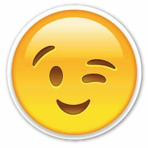 Emoji Guiño