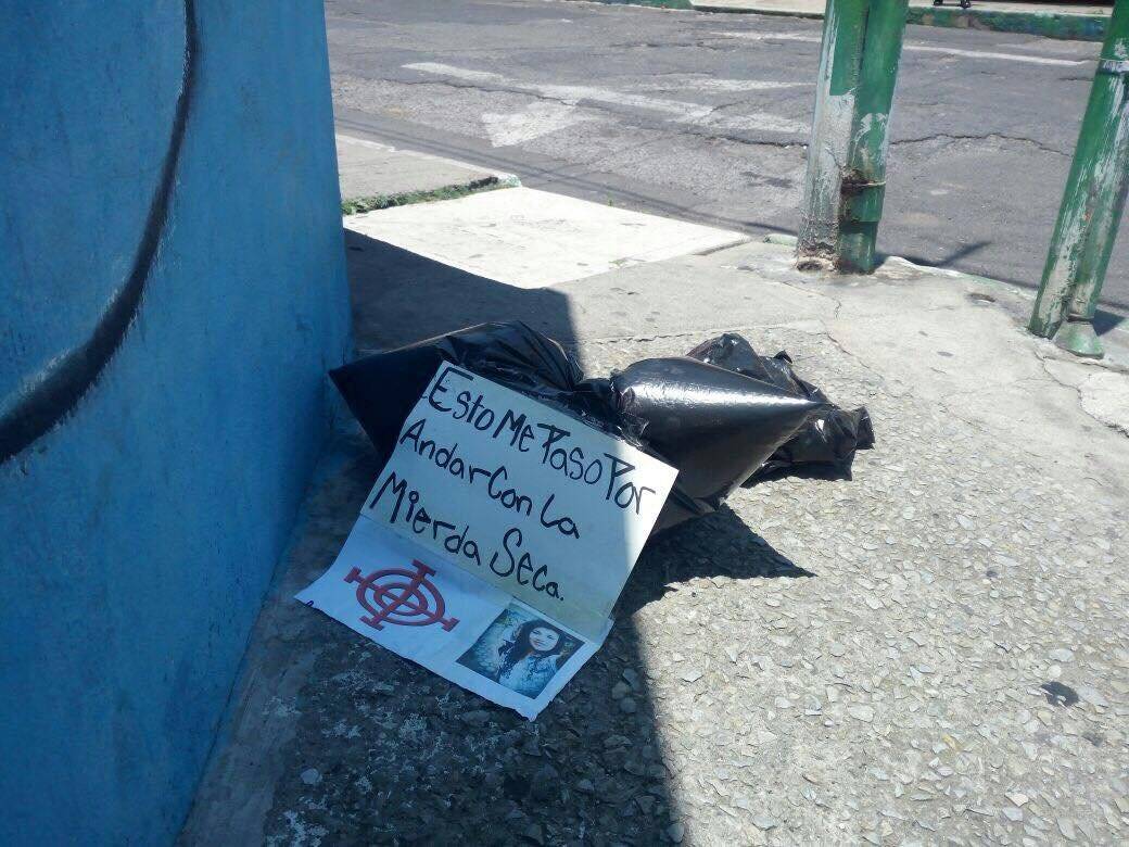 Nota a la par de restos humanos