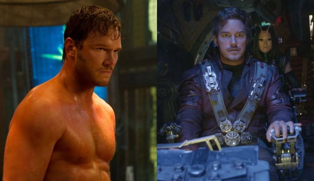 Chris Pratt Guardiões da Galáxia e Vingadores: Guerra Infinita