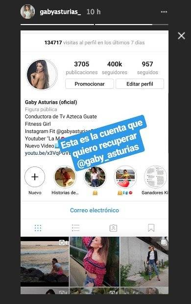 Cuenta de Gaby Asturias