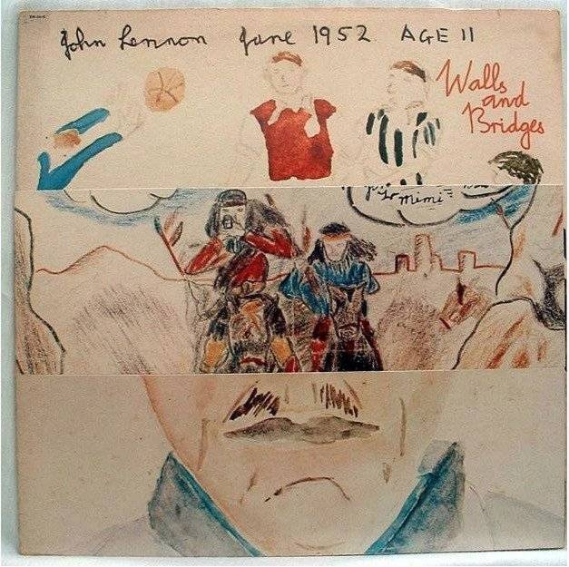 La portda del disco de John Lennon que inmortalizó el gol de Robledo