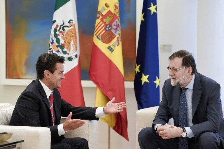 Enrique Peña Nieto y Mariano Rajoy