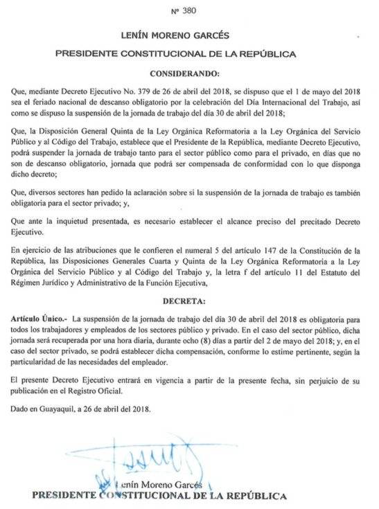 decreto