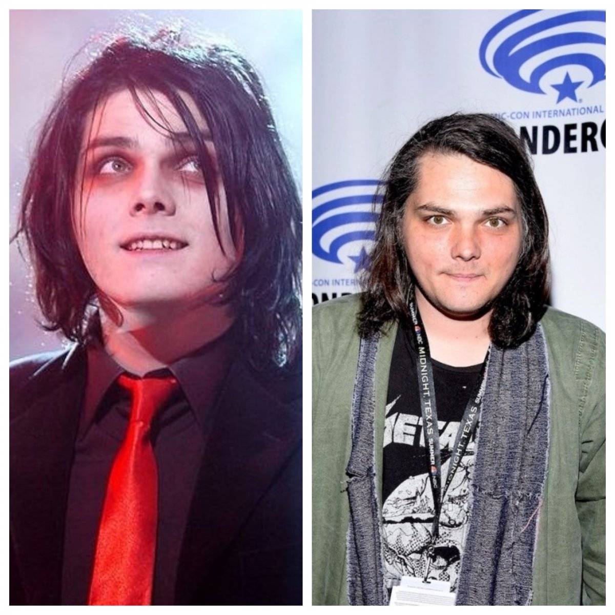 Gerard Way, antes y después