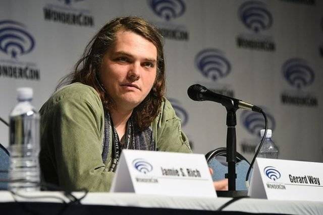 Gerard Way hace dos años