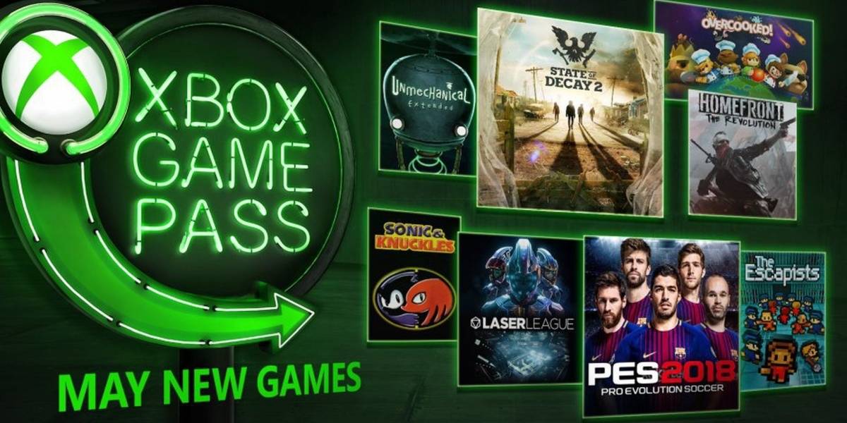 Xbox Game Pass agregará en mayo State of Decay 2, PES 2018 y más