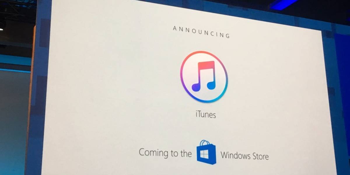 iTunes hace su estreno en la Microsoft Store de Windows