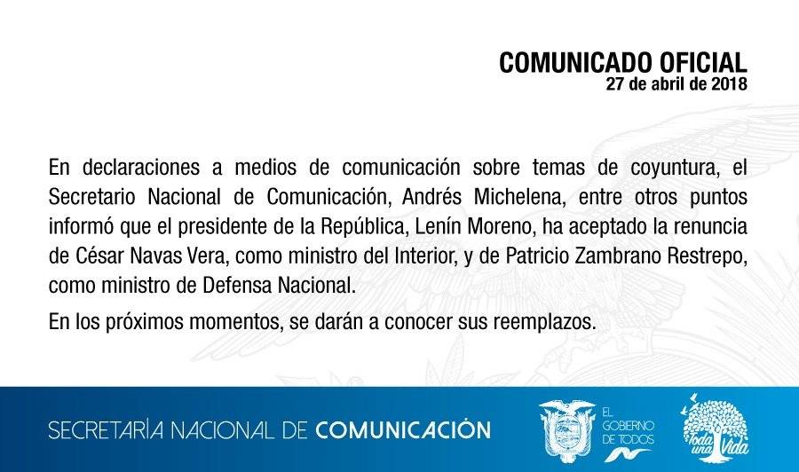 comunicado