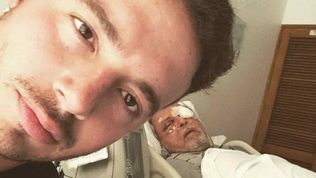 J Balvin padre hospital