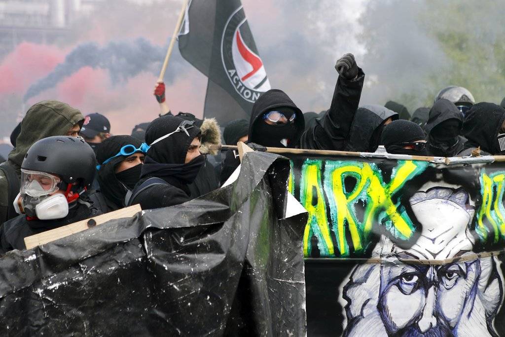 Marchas por el Día del Trabajo en Francia