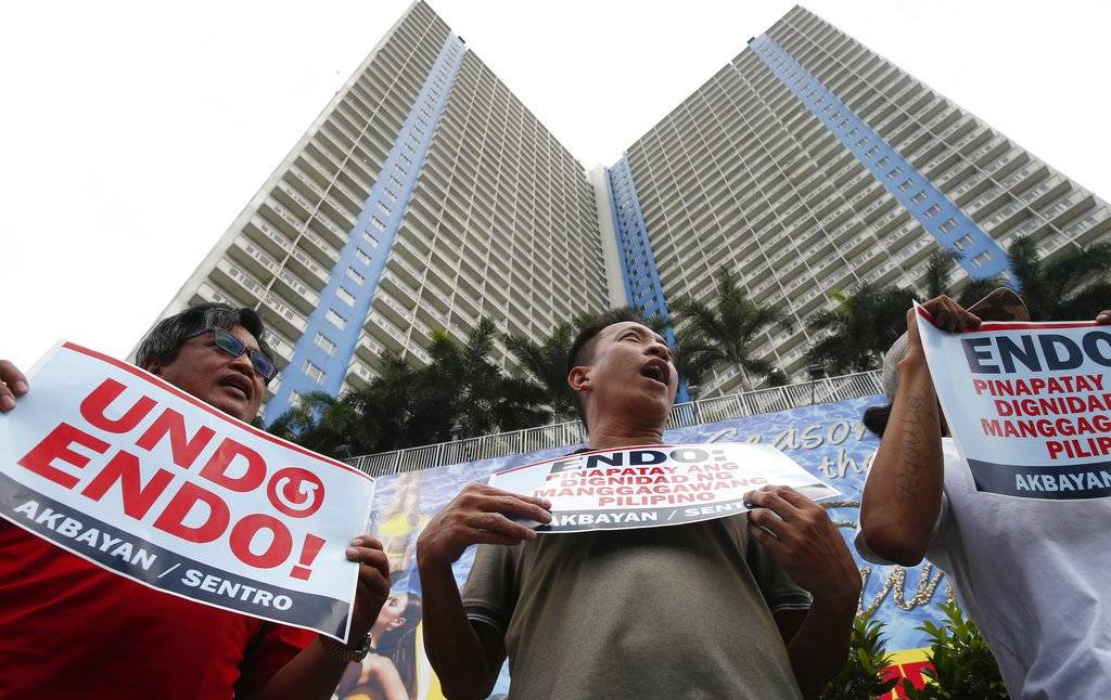 Marchas por el Día del Trabajo en Filipinas