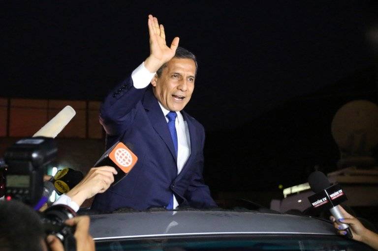 Ollanta Humala sale de prisión