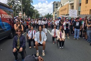 Upr manifestación