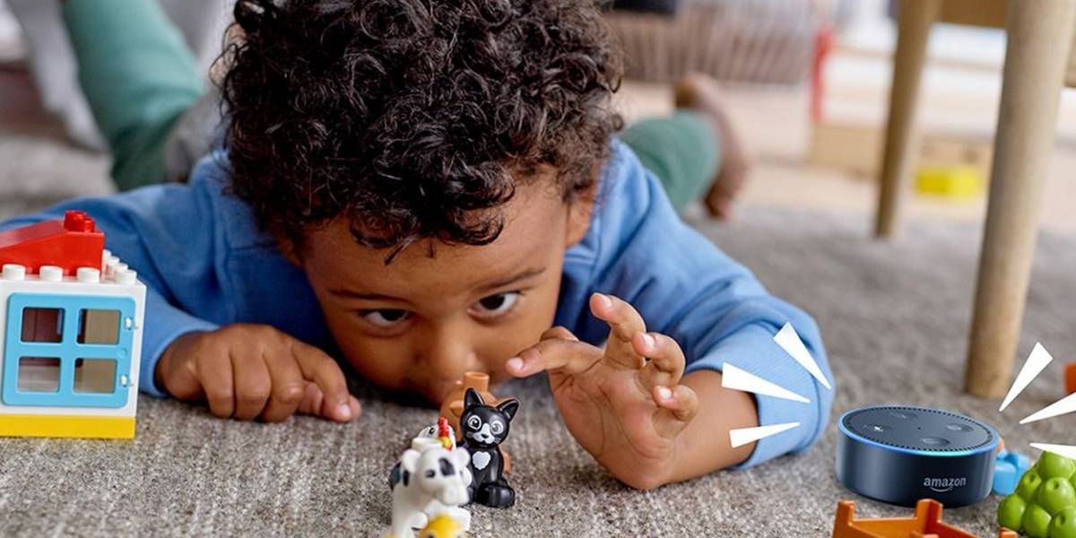 Lego hace equipo con Alexa de Amazon para educar a tus hijos