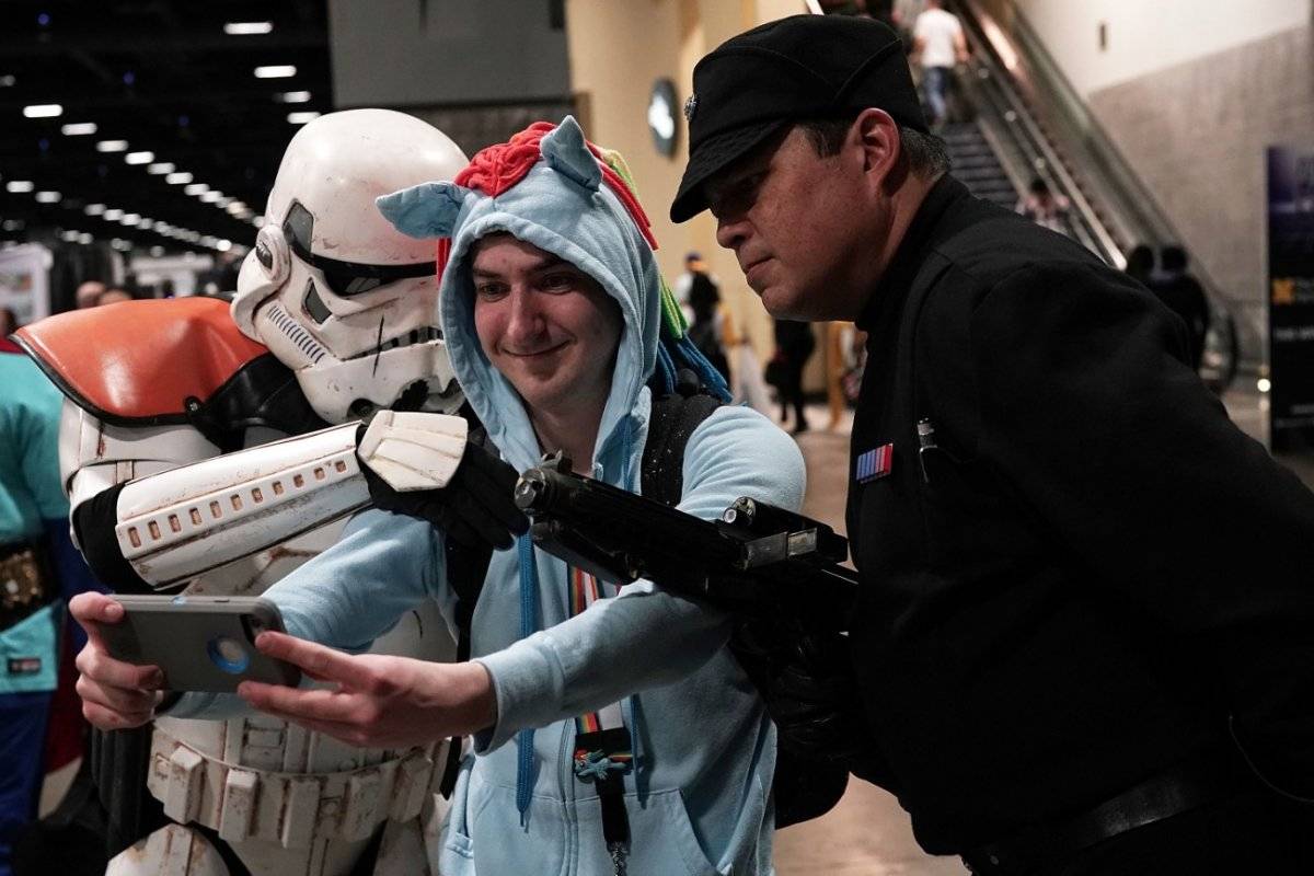 Fans de Star Wars.
