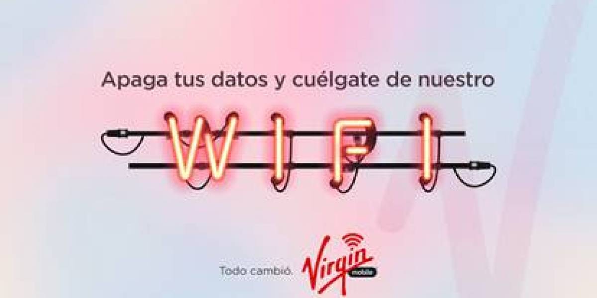 Virgin Mobile está ofreciendo WiFi gratis en México