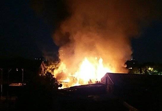 Incendio en Santiago Centro
