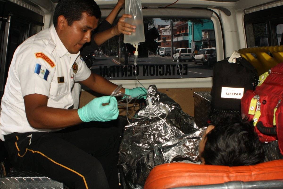 menor herido cerca del Campo Marte