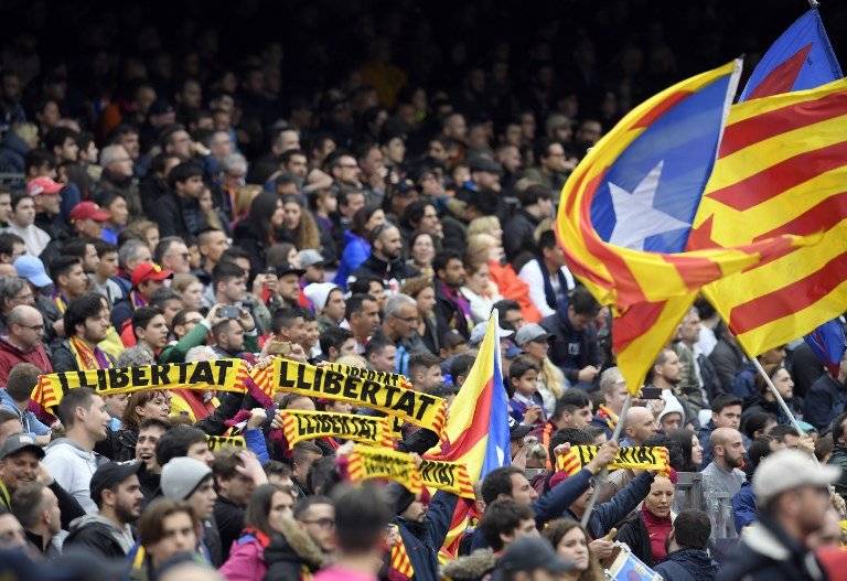 Los aficionados barcelonistas