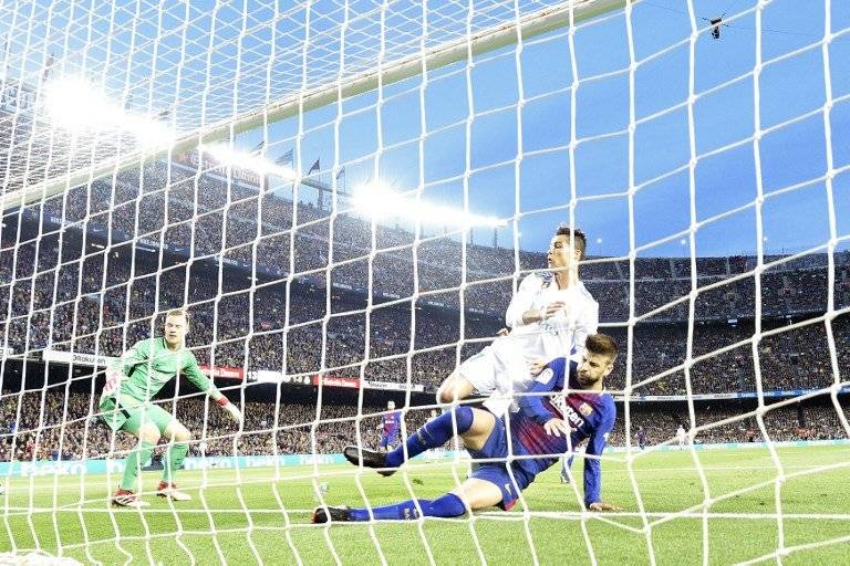 Gol de Cristiano Ronaldo contra el Barcelona