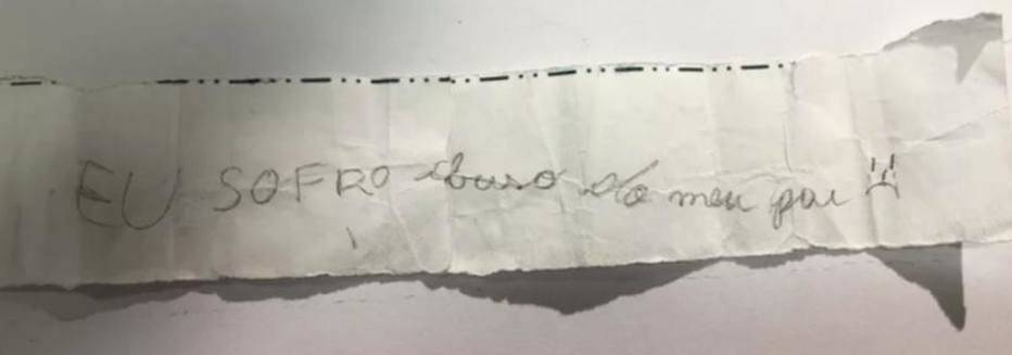 bilhete estupro filha
