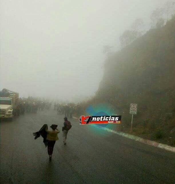 bloqueos en Cunén