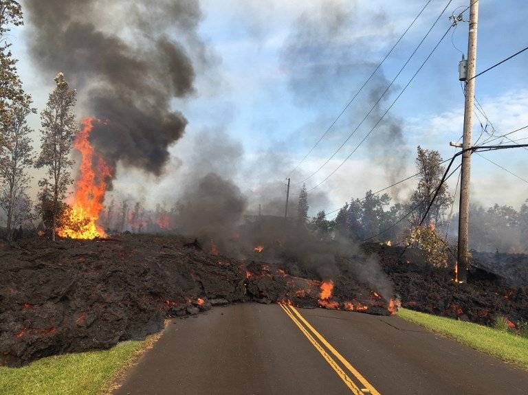 Erupción del volcán Kilauea