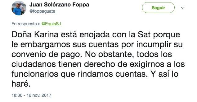 Tuit de Solórzano Foppa