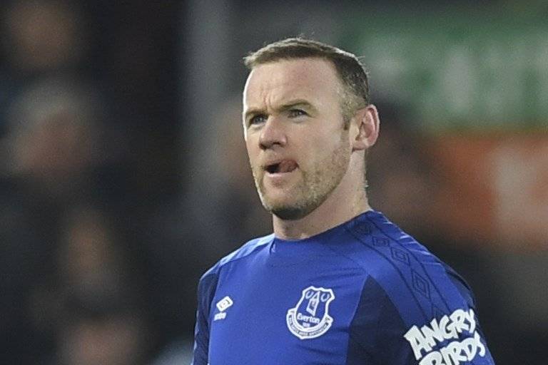 Wayne Rooney, actual jugador del Everton