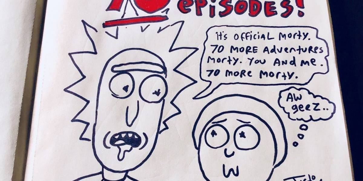 Creadores de Rick and Morty anunciaron 70 nuevos episodios